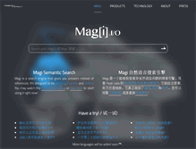 Tablet Screenshot of magi.com